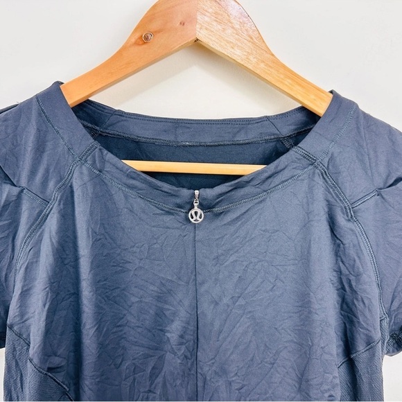 Lululemon Athletica Black Fitted Cap Sleeve T-Shirt - Picture 5 of 9